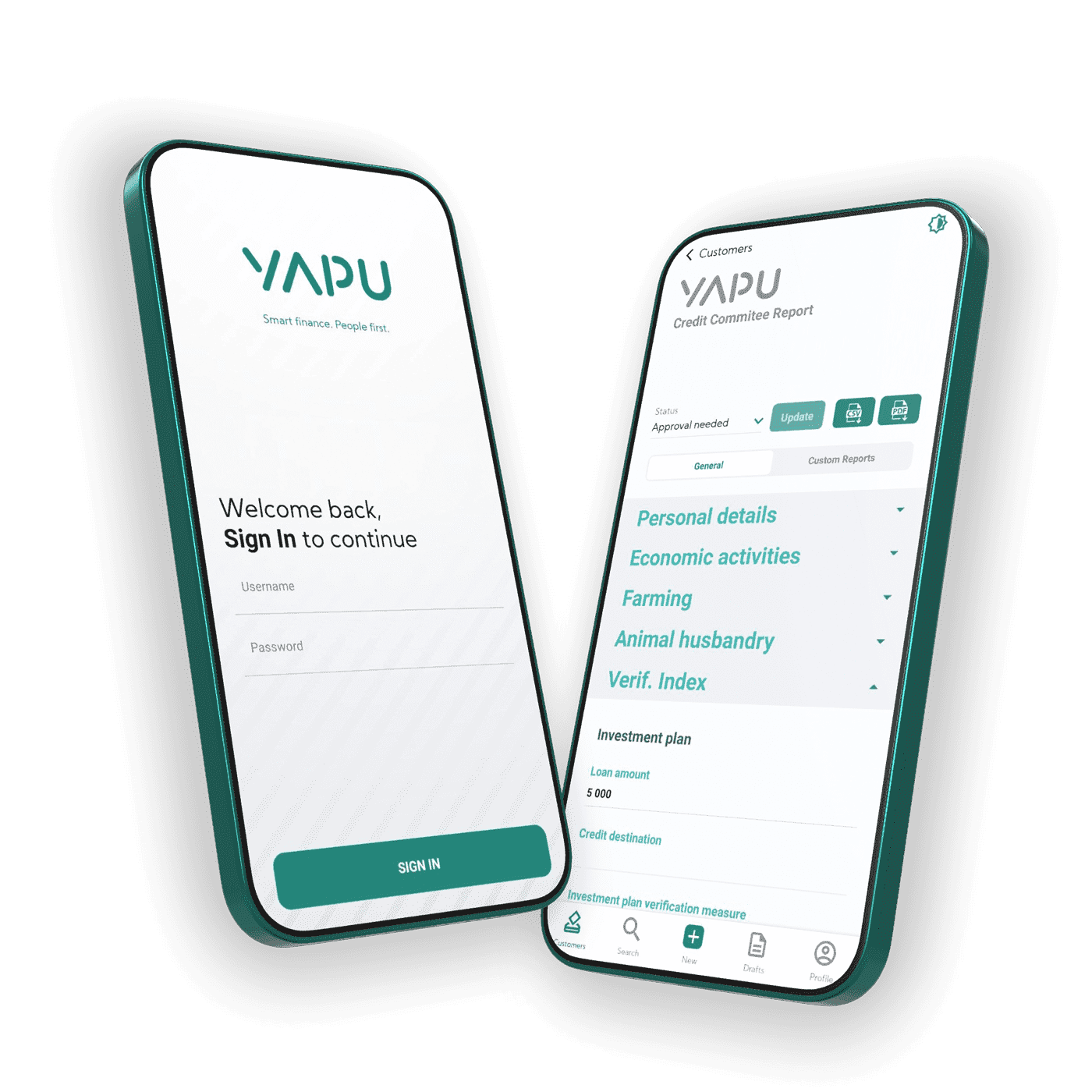 YAPU digital tools mobile app